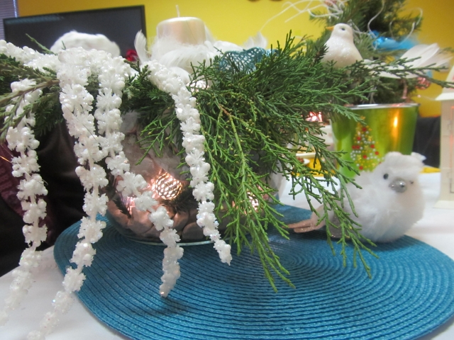 Vianočná ikebana v DD a DSS Bukovec 