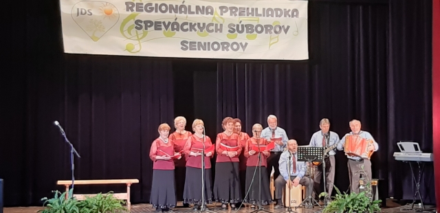 Regionálna prehliadka speváckych skupín seniorov